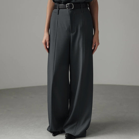 Sleeveless Vest Pullover Top And Loose-fitting Trousers Two-piece Set
