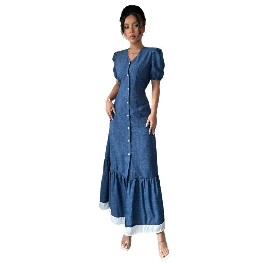 Summer Casual Lace Long Dress For Women