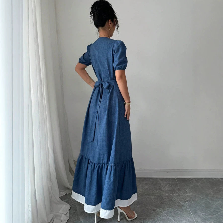 Summer Casual Lace Long Dress For Women