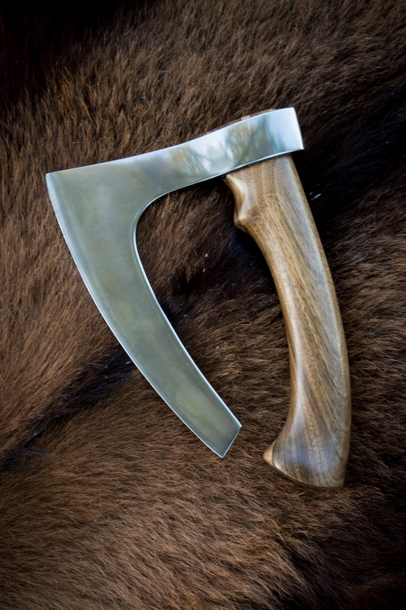 Long bearded BBQ axe