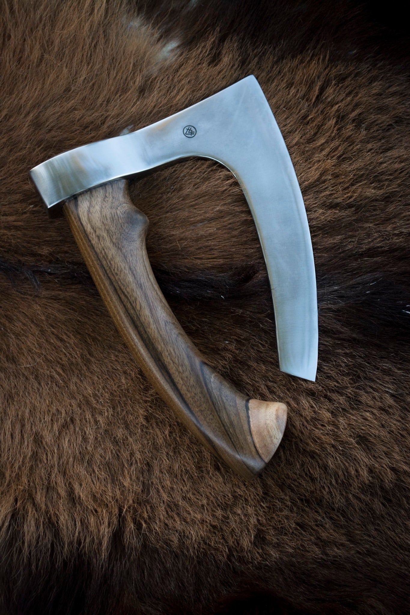 Long bearded BBQ axe
