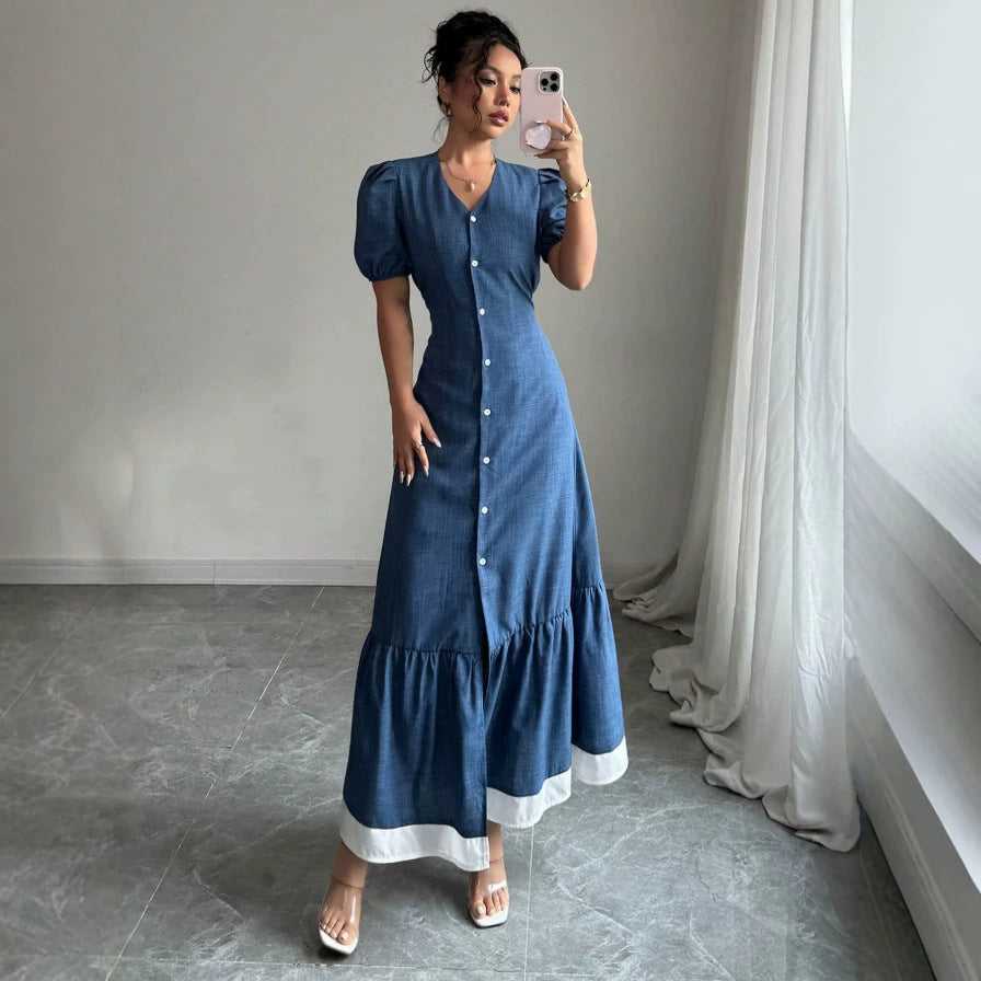 Summer Casual Lace Long Dress For Women