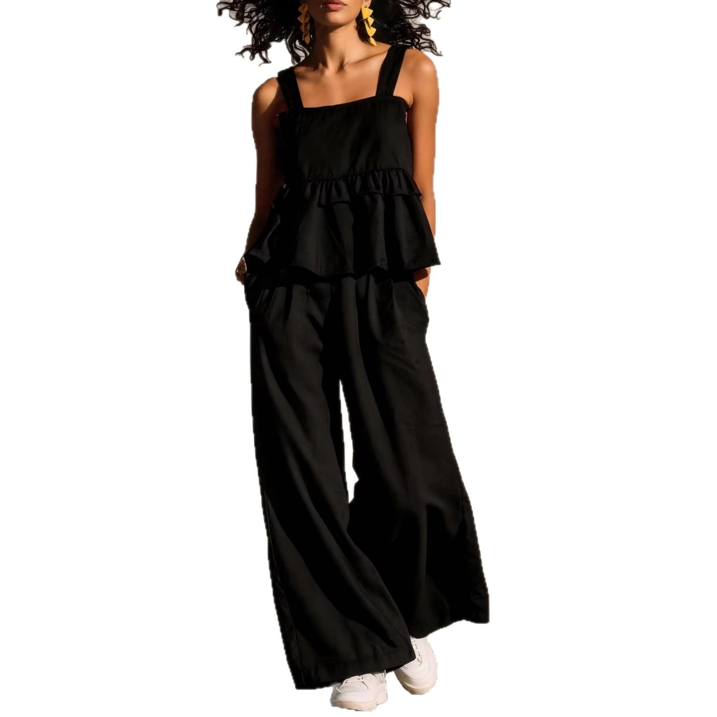 Loose-fit Camisole And Pants Set