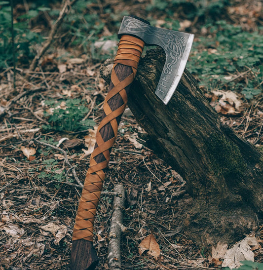 Bearded Ragnar axe, 5-7 days delivery within USA