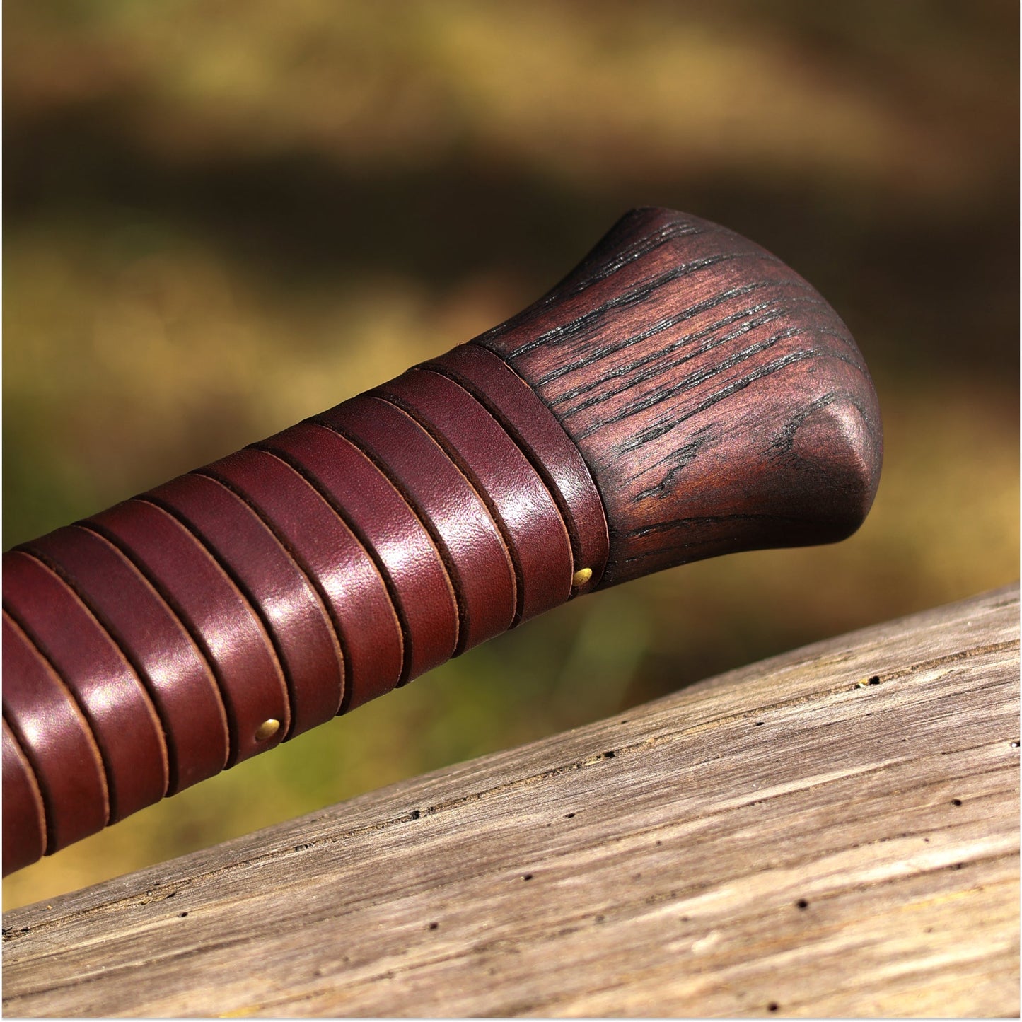 Hand-forged Gurons spike tomahawk
